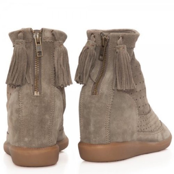 Isabel Marant Beslay Suede Moccasin Boot - Picture 2 of 4